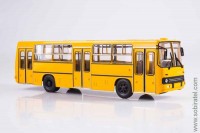 автобус Икарус Ikarus 260 планетарные двери, жёлтый (СовА 1:43)
