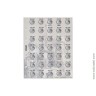 комплект разделителей для разменных монет России 1997-2018 гг., 6 листов