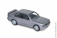 BMW M3 (E30) 1986 серебристый (Norev 1/43)