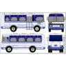 DKM0163 Набор декалей Шторки для Павловский автобус, синий (100x140 мм)