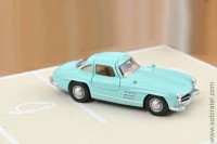 Mercedes Benz 300SL 1955 бирюзовый (Norev 1/43)