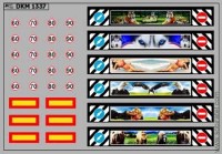 DKM1337 Набор декалей Брызговик для гузовиков и прицепов, вариант - 28 (100x70 мм)