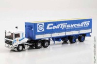 Volvo F12 с полуприцепом Fruehauf Savoyarde (SSM 1:43)