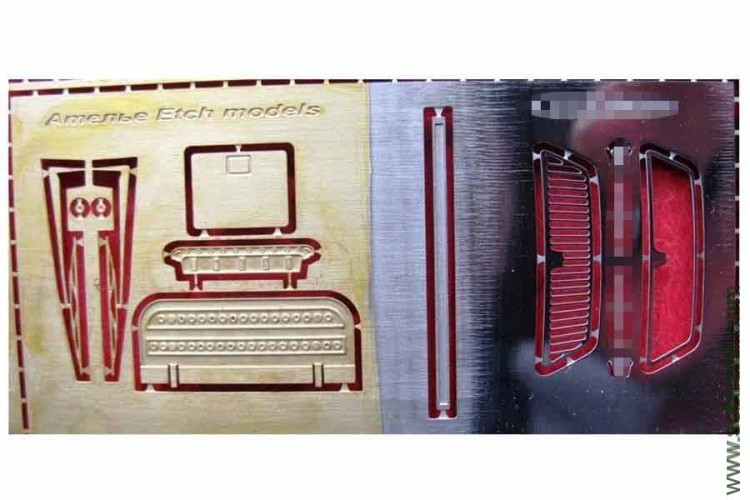 EM-016 фототравление. Набор для доработки модели АНС №26