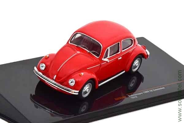 Volkswagen Beetle 1302 LS 1972 red (iXO 1:43)