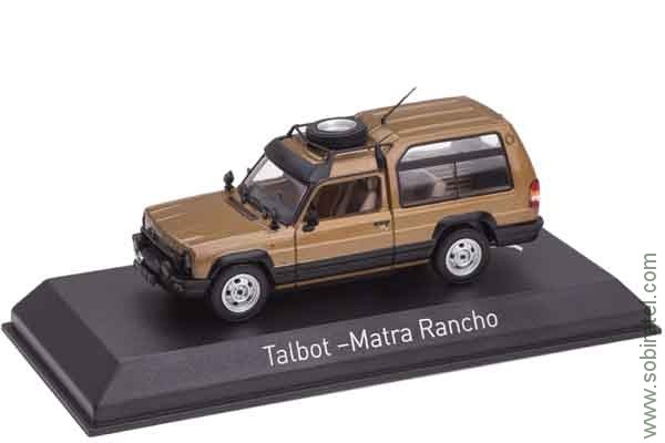 Talbot Matra Rancho 1982 cannelle bronze (Norev 1:43)