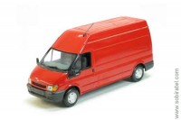 Ford Transit Kastenwagen 350M red 2000 (Minichamps 1:43)