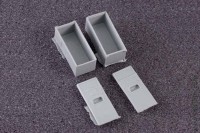 масштабная сборная модель Автомат газированной воды, 2 шт. (AVD 1:43)