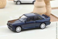BMW M3 (E30) 1986 синий (Norev 1/43)