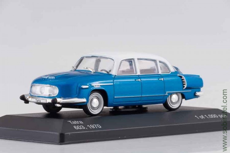 Tatra 603 (первая серия) 1970 blue/white (WB)