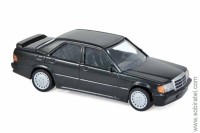 Mercedes Benz 190E 2.3-16V (W201) 1984 чёрный (Norev 1/43)