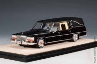 Cadillac Superior Hearse катафалк 1980 черный (GLM Stamp 1:43)