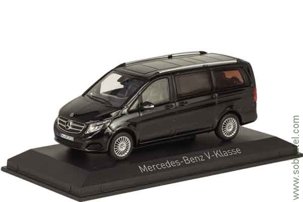 Mercedes-Benz V-Class (W447) 2015 black (Norev 1:43)