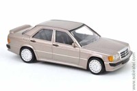 Mercedes Benz 190E 2.3-16V (W201) 1984 бежевый (Norev 1/43)