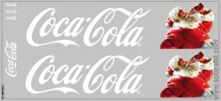 DKP0171 Набор декалей для полуприцепа 93341 Coca-Cola, вариант 7 (140x320 мм)