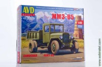 сборная модель Сталинский ММЗ-05 самосвал (AVD 1:43)