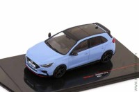 Hyundai i30 N 2022 light blue (iXO 1:43)
