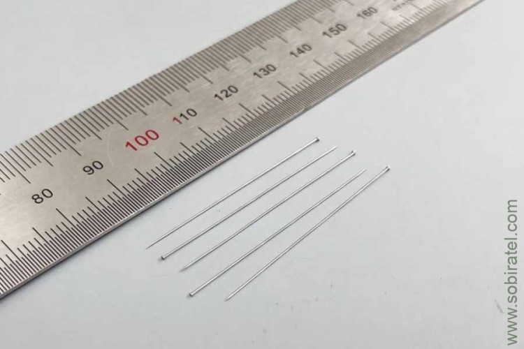 Антенна длина 60 мм, диаметр 0,2 мм, жесткая, комплект 5 шт.