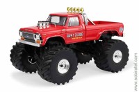Ford F-250 Monster Truck First Blood Bigfoot 1978 красный, колеса 66 дюймов (GreenLight 1:43)