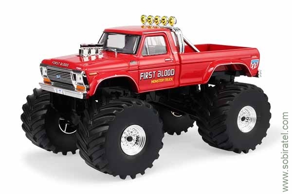 Ford F-250 Monster Truck First Blood Bigfoot 1978 красный, колеса 66 дюймов (GreenLight 1:43) Ford F-250 Monster Truck First Blood Bigfoot 1978 красный, колеса 66 дюймов (GreenLight 1:43)