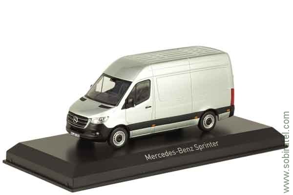 Mercedes-Benz Sprinter Van (W907) 2018 silver (Norev 1:43)