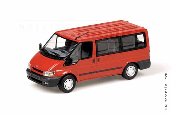 Ford Transit Tourneo Van 2001 red