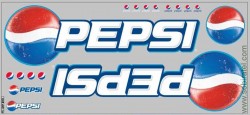 DKP0173 Набор декалей для полуприцепа 93341 Pepsi, вариант 7 (140x320 мм)