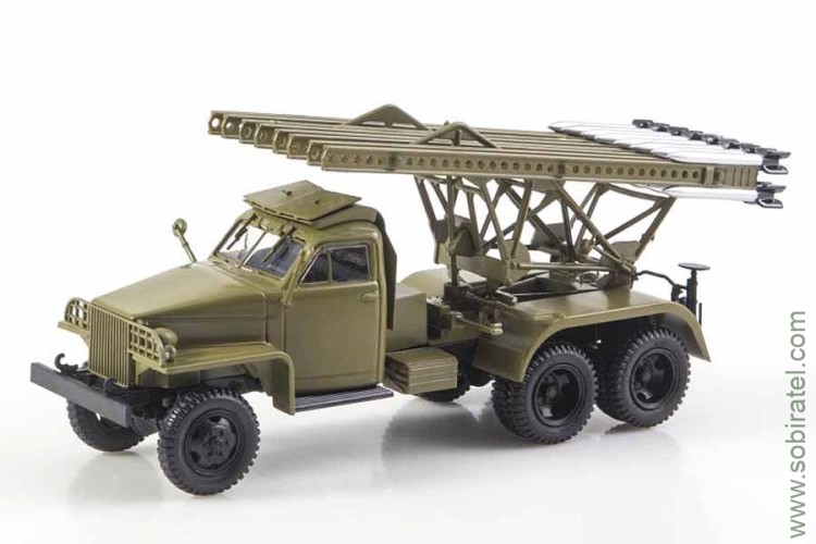 Легендарные грузовики СССР №112 БМ-13Н Катюша Studebaker US6