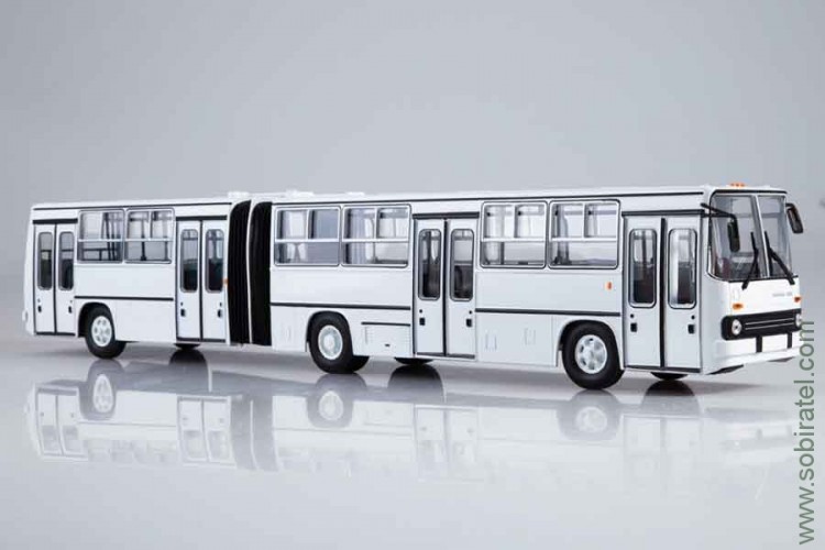 автобус Икарус Ikarus 280.64 планетарные двери белый (СовА 1:43)