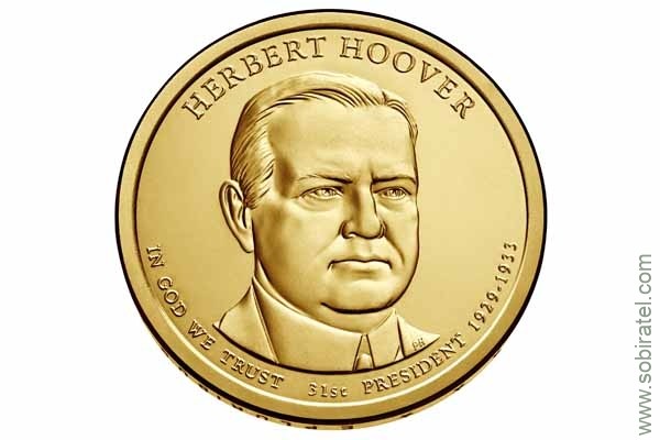 Президент № 31 Герберт Гувер.