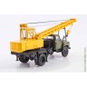 автокран КС-1562Б (53) зеленый / жёлтый (АИСТ 1:43)