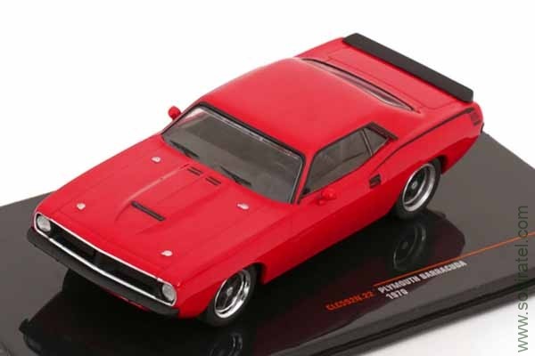 Plymouth Barracuda 1970 красный (iXO 1:43) Plymouth Barracuda 1970 красный (iXO 1:43)