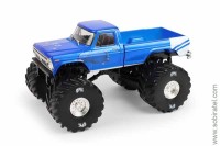 Ford F-250 Monster Truck "Buck Truck Garbage Pail Kids 40th Anniversary Bigfoot 1976 синий (GreenLight 1:43)