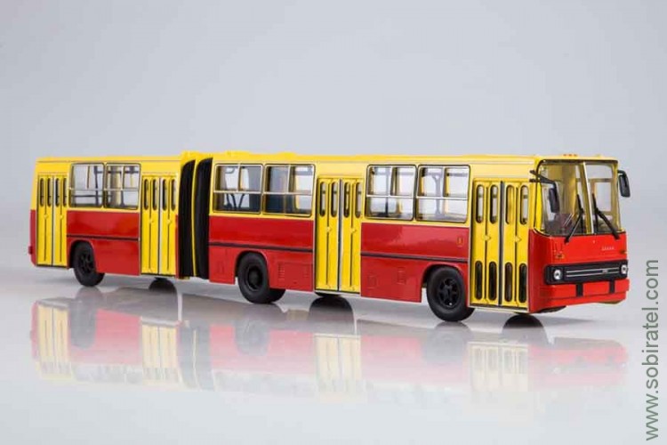 автобус Икарус Ikarus 280 красно-жёлтый (СовА)