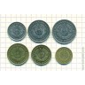 Узбекистан. Набор 6 монет