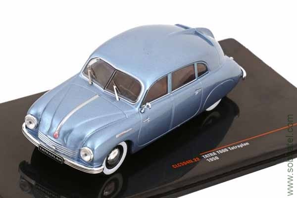Tatra T600 Tatraplan 1950 голубой (iXO 1:43) Tatra T600 Tatraplan 1950 голубой (iXO 1:43)