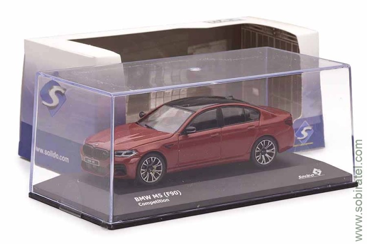 BMW M5 (F90) Competition красный (Solido 1:43)