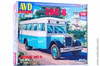 Сборная модель Автобус ЗИС-8 (AVD 1:43)