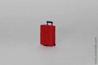 масштабная модель Чемодан на колесах №2 красный (Opus 1:43)