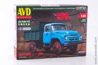 Сборная модель Дрезина 130 (AVD 1:43)