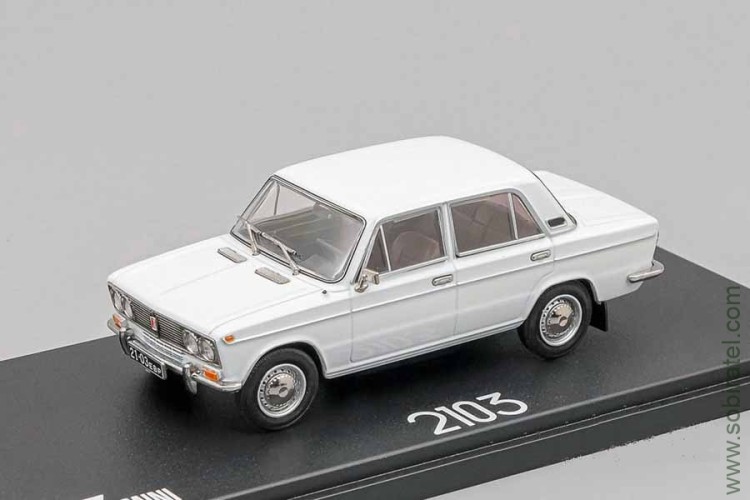 модель 2103 - 1973-1975 белый (EVR-mini 1:43)