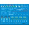 Декаль для выпуска Наши поезда №18 2ТЭ116-1054, 1/87