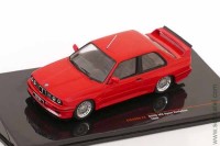 BMW M3 (E30) Sport Evolution 1990 красный (iXO 1:43)