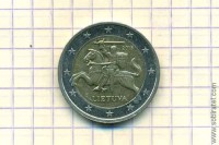 2 евро 2015 Литва