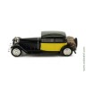 Bugatti 41 Royale Coach (Weymann) 1929 black and yellow (mus061)