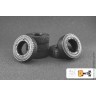 XR-301 Комплект резина на тягач высокий профиль 4x2 High Profile (масштаб 1:50)