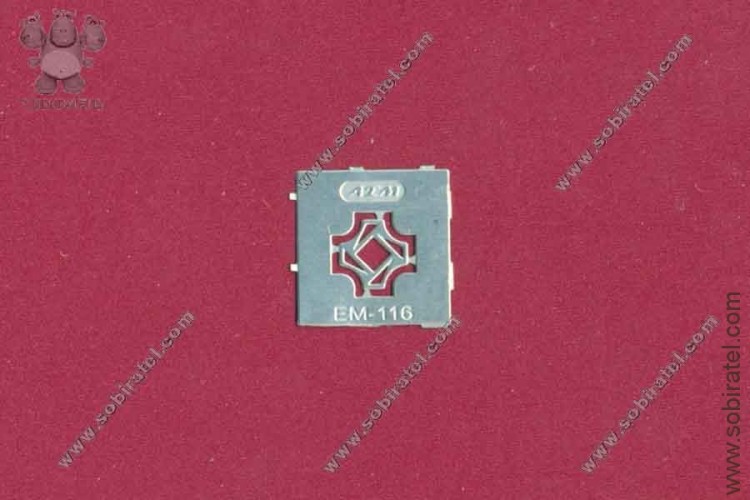 EM-116 фототравление. Эмблема К 900 (Петросталь)