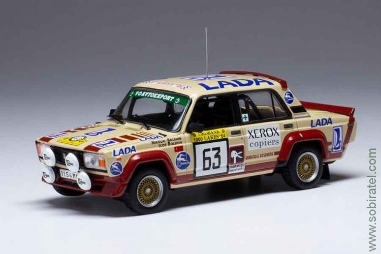 2105 VFTS #63 V/O Autosport Н.Больших / И.Больших Ралли 1000 озер 1984 (IXO 1:43)