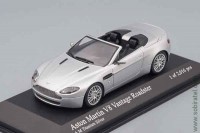 Aston Martin V8 Vantage Roadster 2009 silver (Minichamps 1:43)