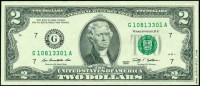 США 2009, 2 доллара.